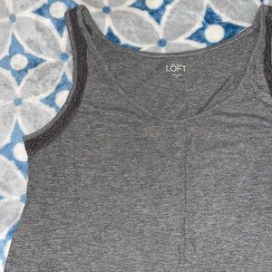 Loft Crochet Lace Tank Top